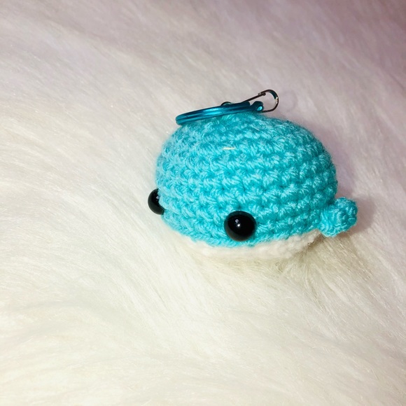 Accessories - Whale amigurumi keychain